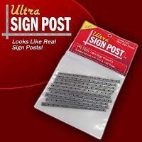 Innovative 1/24 & 1/32 Ultra Sign Plastic Posts (10) for 7300 & 7400 Slot Car Part #7450 Innovative 1/24 & 1/32 Ultra Sign Plastic Posts (10) for 7300 & 7400 Slot Car Part #7450