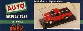 Imex Auto Showcase (Clear Base) 1/24 1/25 Scale Plastic Model Display Case #2500