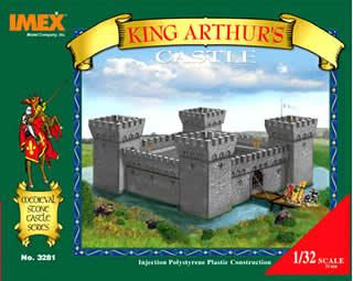 Imex KING ARTHURS CASTLE Plastic Model Military Diorama 1/32 Scale #3281