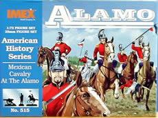 Imex Mexican Cavalry Alamo Western Plastic Model Kit 1/72 Scale #515