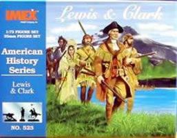 Imex Lewis and Clark Expedition Set Western Plastic Model Kit 1/72 Scale #523