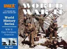 Imex WWII Easy Company American Figures Plastic Model Military Figure 1/72 Scale #527