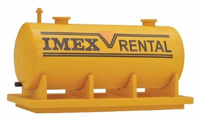 Imex Large Fuel Tank Assembled Perma-Scene HO Scale Model Railroad Building #6126