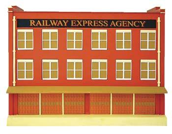 Imex REA Truck Terminal Assembled Perma-Scene HO Scale Model Railroad Building #6142