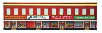 Imex Four-Store Building Assembled Perma-Scene HO Scale Model Railroad Building #6143