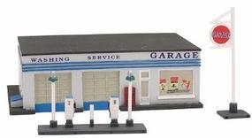 Gas Station Assembled Perma-Scene