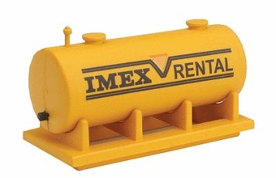 Imex Large Fuel Tank Assembled Perma-Scene N Scale Model Railroad Accessory #6326