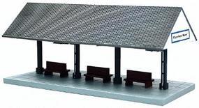 Imex Oyster Bay Station Platform Assembled Perma-Scene N Scale Model Railroad Accessory #6329 Imex Oyster Bay Station Platform Assembled Perma-Scene N Scale Model Railroad Accessory #6329
