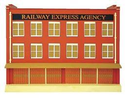 Imex REA Truck Terminal Assembled Perma-Scene N Scale Model Railroad Building #6342 Imex REA Truck Terminal Assembled Perma-Scene N Scale Model Railroad Building #6342