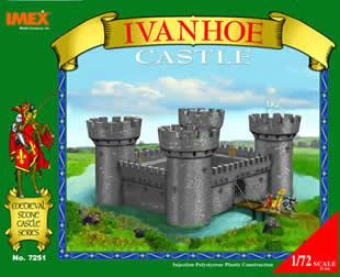 Imex Ivanhoes Castle Plastic Model Military Diorama 1/72 Scale #7251
