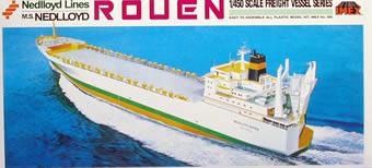 Imex Rouen Cargo Ship Plastic Model Ship Miscellaneous 1/450 Scale #880