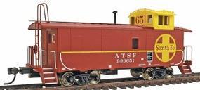 CE-7 Caboose - Santa Fe ''Yellow Cupola'' HO Scale Model Train Freight Car #1087