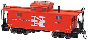 Centralia Car Shops NE-5 Caboose - Ready to Run New Haven (vermillion, white McGinnis Logo)