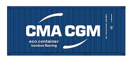 Intermountain 20 Container CMAU 2/