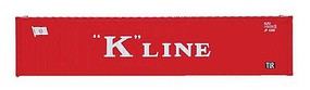 40' Corrugated Container 2-Pack - Ready to Run K-Line