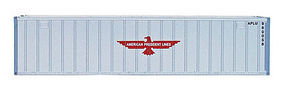 Intermountain 40' Rib Side Container APL (2) HO Scale Model Train Freight Car Load #30301