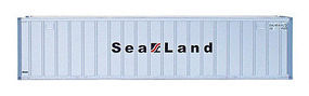 Intermountain 40' Rib Side Container Sealand (2) HO Scale Model Train Freight Car Load #30306