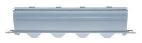 59' Cylindrical Covered Hopper Undecorated HO Scale Model Train Freight Car #40299