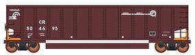 Intermountain 13-Panel Coalporter Coal Gondola 6-Pack Ready to Run Value Line Conrail (Boxcar Red, white, orange EABS Markings) Intermountain 13-Panel Coalporter Coal Gondola 6-Pack Ready to Run Value Line Conrail (Boxcar Red, white, orange EABS Markings)