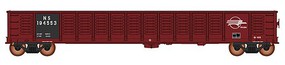 Intermountain 52'6'' Corrugated-Side Gondola Ready to Run Value Line Norfolk Southern (Ex-MP, Boxcar Red, Eagle Buzz Saw Logo)