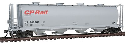 Intermountain 59 4-Bay Cylindrical Covered Hopper Canadian Pacific HO Scale Model Train Freight Car #45230