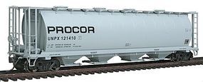 Intermountain 59' 4-Bay Cylindrical Covered Hopper Procor Canada Ltd HO Scale Model Train Freight Car #45234 Intermountain 59' 4-Bay Cylindrical Covered Hopper Procor Canada Ltd HO Scale Model Train Freight Car #45234
