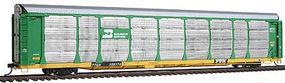 Intermountain Bi-Level Auto Rack on Flatcar Burlington Northern HO Scale Model Train Freight Car #45253 Intermountain Bi-Level Auto Rack on Flatcar Burlington Northern HO Scale Model Train Freight Car #45253