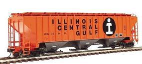 PS2CD 4750 Cubic Foot 3-Bay Covered Hopper HO Scale Model Train Freight Car #45315