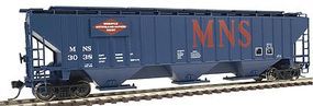 Intermountain 4750 3 Bay Hopper MN&S HO Scale Model Train Freight Car #45353 Intermountain 4750 3 Bay Hopper MN&S HO Scale Model Train Freight Car #45353