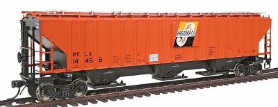 Intermountain PS2CD 4750 Cubic Foot 3-Bay Covered Hopper HO Scale Model Train Freight Car #45385