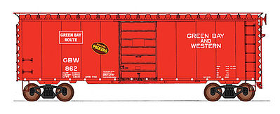 Green Bay Packers Wood Box Car Train