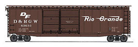 Intermountain 50' PS-1 Double-Door Boxcar DRGW HO Scale Model Train Freight Car #45629