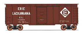 Intermountain AAR 40' Modified Boxcar Erie Lackawanna HO Scale Model Train Freight Car #45813