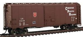 40' 10'6'' Modified Box Car Canadian Pacific Newsprint HO Scale Model Train Freight Car #45820