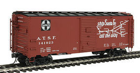 Intermountain AAR 10'6'' Modified Boxcar Santa Fe Bx-37 Scout HO Scale Model Train Freight Car #45831 Intermountain AAR 10'6'' Modified Boxcar Santa Fe Bx-37 Scout HO Scale Model Train Freight Car #45831