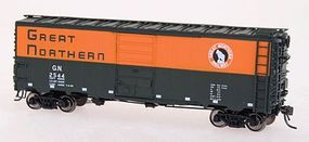 40' 12-Panel Boxcar Great Northern HO Scale Model Train Freight Car #46012