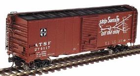 Intermountain 40' 12-Panel Boxcar Ready to Run Atchison, Topeka & Santa Fe Bx48 (Map, ATSF Mineral Red w/black roof) HO-Scale Intermountain 40' 12-Panel Boxcar Ready to Run Atchison, Topeka & Santa Fe Bx48 (Map, ATSF Mineral Red w/black roof) HO-Scale