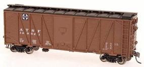 Intermountain 40' War Emergency Single-Sheathed Wood Boxcar Santa Fe HO Scale Model Train Freight Car #46071 Intermountain 40' War Emergency Single-Sheathed Wood Boxcar Santa Fe HO Scale Model Train Freight Car #46071