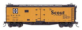 Intermountain Santa Fe 40' Steel Ice Reefer Ready to Run ''The Scout'' Intermountain Santa Fe 40' Steel Ice Reefer Ready to Run ''The Scout''