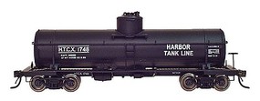 Intermountain ACF Type 27 Riveted 8000-Gallon Tank Car Ready to Run Harbor Tank Line (black,white lettering) Intermountain ACF Type 27 Riveted 8000-Gallon Tank Car Ready to Run Harbor Tank Line (black,white lettering)