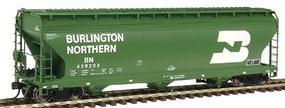 Intermountain 4650 Cubic Foot 3-Bay Hopper Burlington Northern HO Scale Model Train Freight Car #47001 Intermountain 4650 Cubic Foot 3-Bay Hopper Burlington Northern HO Scale Model Train Freight Car #47001