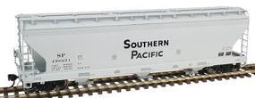 Intermountain ACF 3-Bay Covered Hopper Southern Pacific HO Scale Model Train Freight Car #47003 Intermountain ACF 3-Bay Covered Hopper Southern Pacific HO Scale Model Train Freight Car #47003