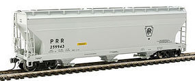 Intermountain 4650 Center Flow 3 Bay Hopper Pennsylvania RR HO Scale Model Train Freight Car #47073 Intermountain 4650 Center Flow 3 Bay Hopper Pennsylvania RR HO Scale Model Train Freight Car #47073