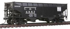 AAR Offset-Side 2-Bay Open Hopper Cambria & Indiana HO Scale Model Train Freight Car #47159