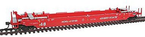 Intermountain Husky Stack Container Car A-Line NOKL HO Scale Model Train Freight Car #47252