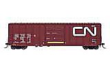 Intermountain 5277 Cu.Ft. Exterior-Post Boxcar Canadian National HO Scale Model Train Freight Car #47503