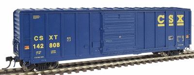 Intermountain Pullman-Standard 5277 Cu.Ft. Exterior-Post Boxcar CSX HO Scale Model Train Freight Car #47511
