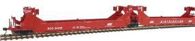 Intermountain Gunderson Twin Stack Five Unit Set Soo Line (red) (5) HO Scale Model Train Freight Car #47607