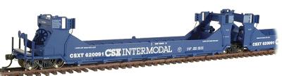 Intermountain Gunderson Twin Stack Five Unit Set CSX Transportation HO Scale Model Train Freight Car #47609