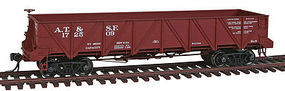 Intermountain Santa Fe Caswell Gondola Santa Fe Class Ga-9 HO Scale Model Train Freight Car #47756 Intermountain Santa Fe Caswell Gondola Santa Fe Class Ga-9 HO Scale Model Train Freight Car #47756